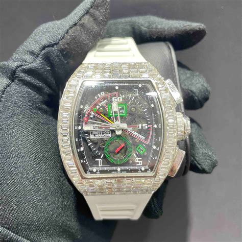 2 million dollar iced out richard mille